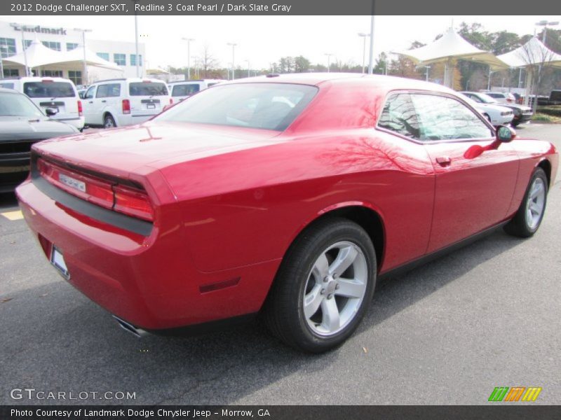 Redline 3 Coat Pearl / Dark Slate Gray 2012 Dodge Challenger SXT