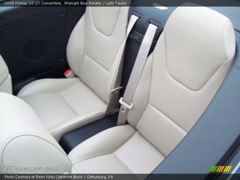  2008 G6 GT Convertible Light Taupe Interior