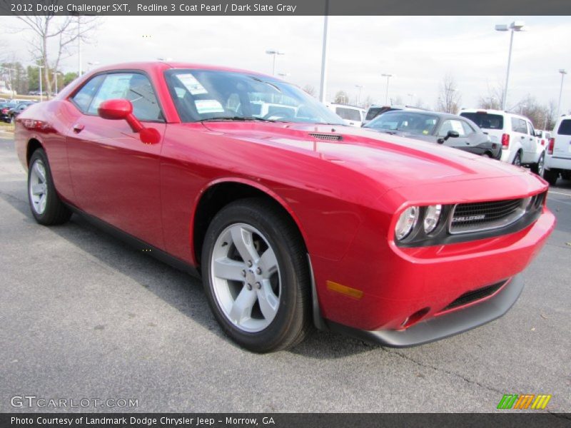 Redline 3 Coat Pearl / Dark Slate Gray 2012 Dodge Challenger SXT