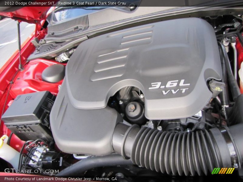 Redline 3 Coat Pearl / Dark Slate Gray 2012 Dodge Challenger SXT