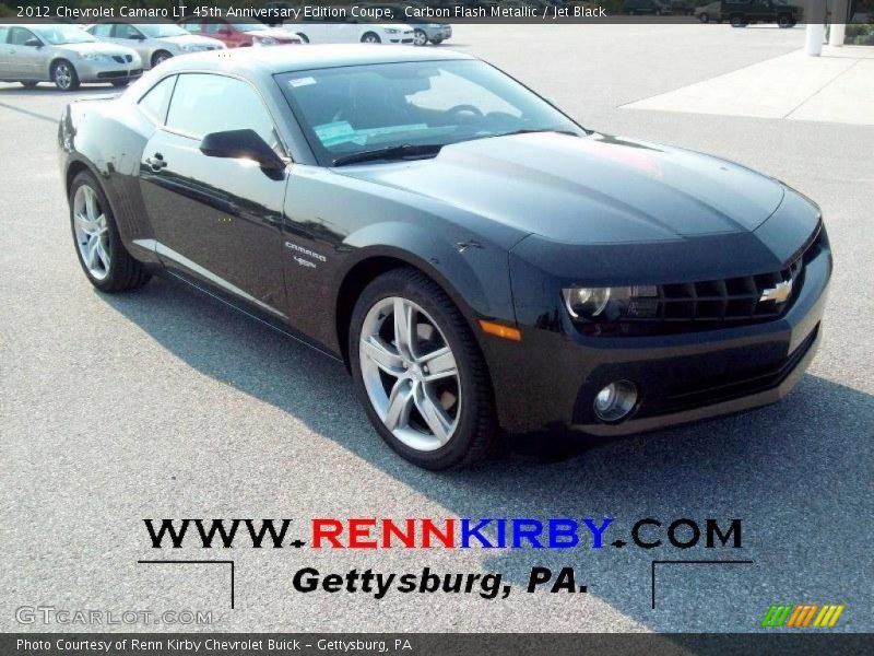 Carbon Flash Metallic / Jet Black 2012 Chevrolet Camaro LT 45th Anniversary Edition Coupe
