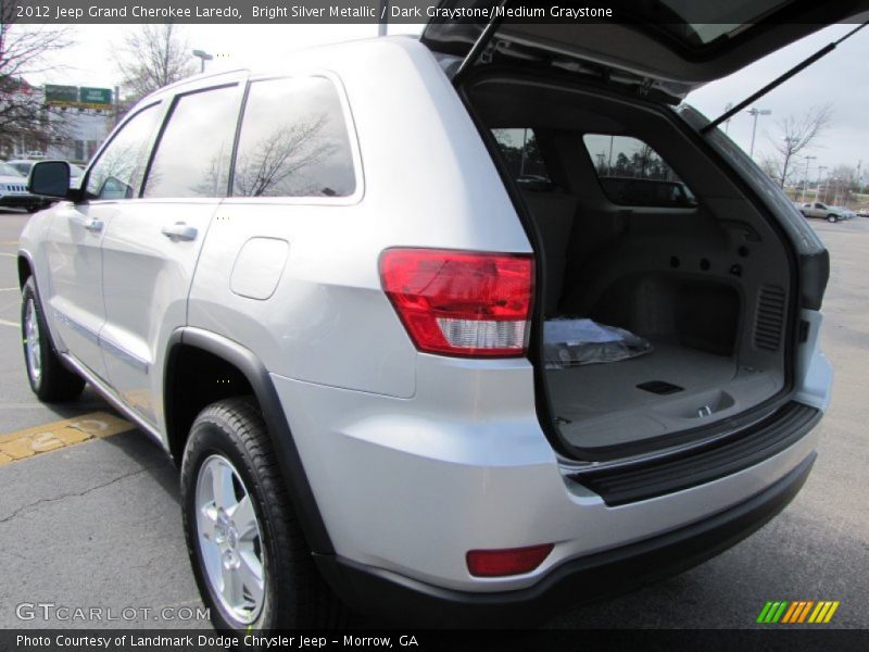 Bright Silver Metallic / Dark Graystone/Medium Graystone 2012 Jeep Grand Cherokee Laredo