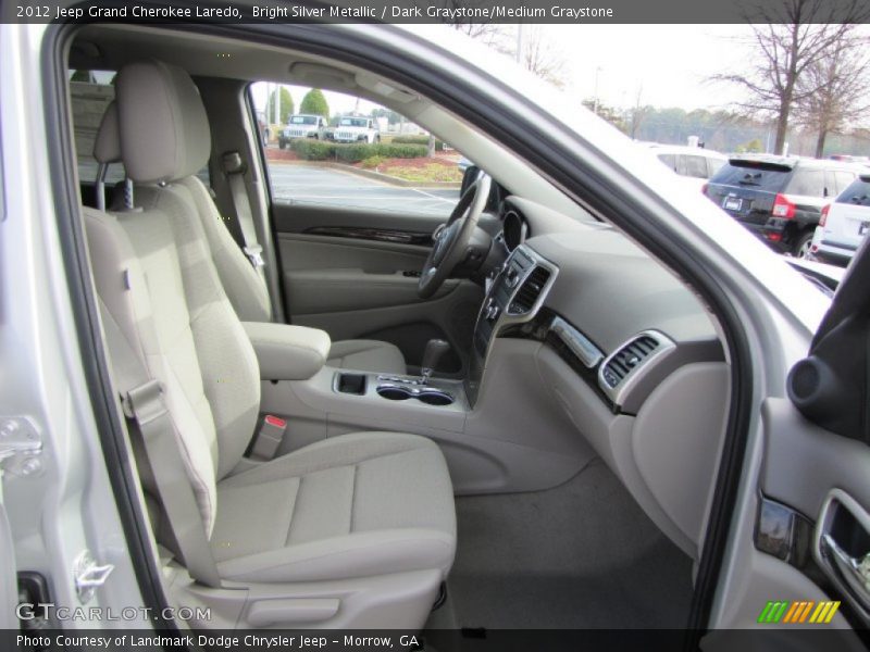 Bright Silver Metallic / Dark Graystone/Medium Graystone 2012 Jeep Grand Cherokee Laredo