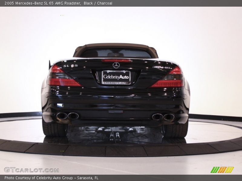 Black / Charcoal 2005 Mercedes-Benz SL 65 AMG Roadster