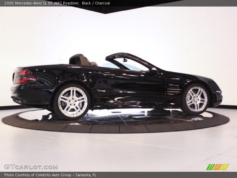 Black / Charcoal 2005 Mercedes-Benz SL 65 AMG Roadster