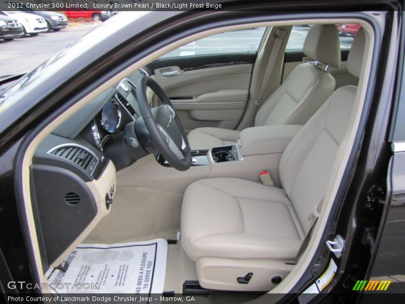  2012 300 Limited Black/Light Frost Beige Interior