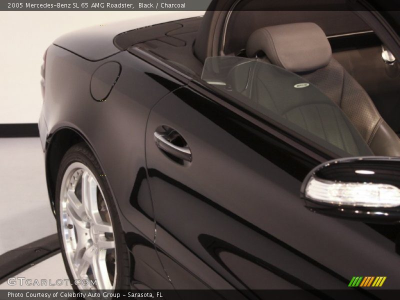 Black / Charcoal 2005 Mercedes-Benz SL 65 AMG Roadster