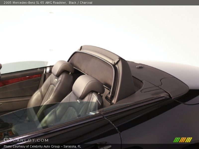 Black / Charcoal 2005 Mercedes-Benz SL 65 AMG Roadster