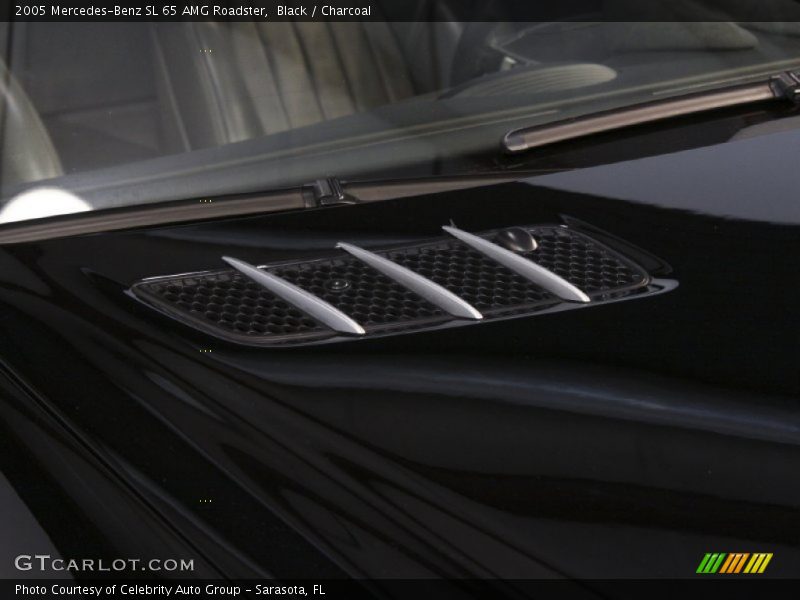 Black / Charcoal 2005 Mercedes-Benz SL 65 AMG Roadster