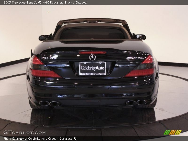 Black / Charcoal 2005 Mercedes-Benz SL 65 AMG Roadster