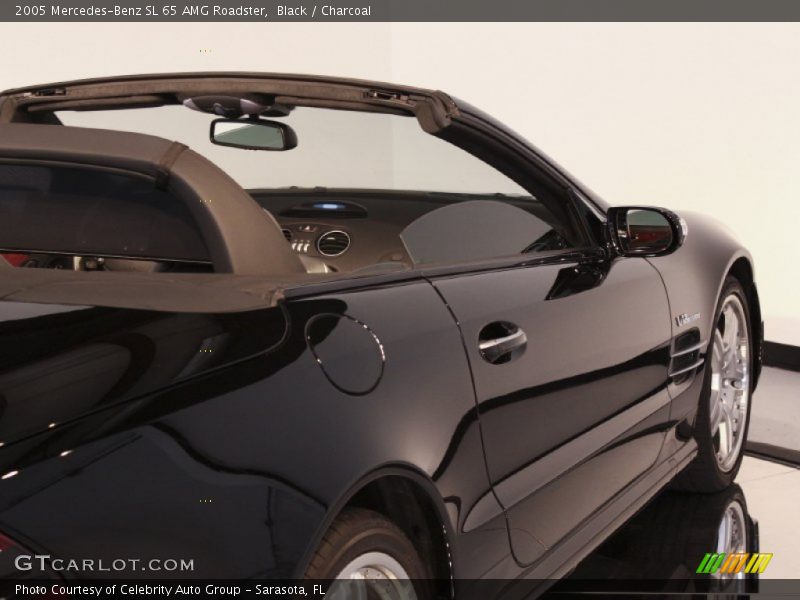 Black / Charcoal 2005 Mercedes-Benz SL 65 AMG Roadster