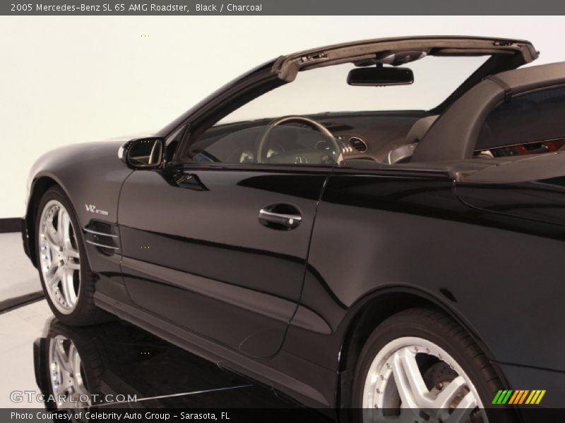 Black / Charcoal 2005 Mercedes-Benz SL 65 AMG Roadster