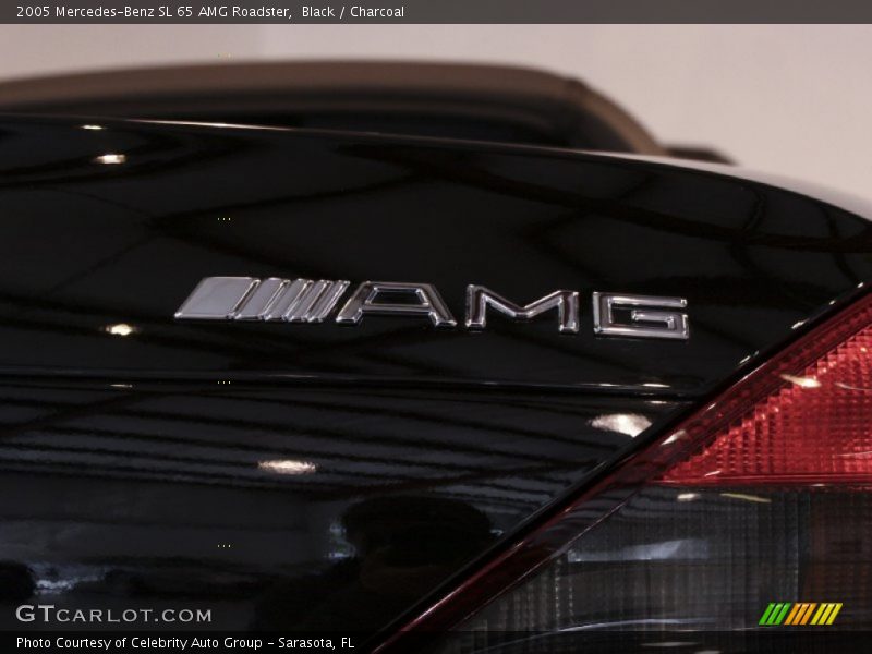 Black / Charcoal 2005 Mercedes-Benz SL 65 AMG Roadster