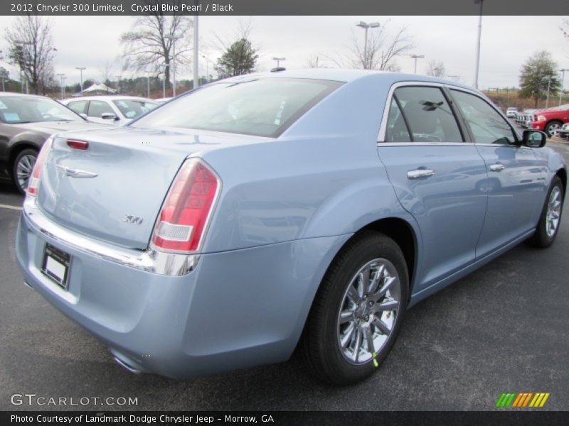 Crystal Blue Pearl / Black 2012 Chrysler 300 Limited
