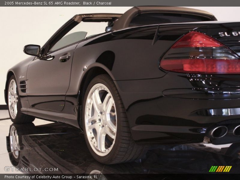 Black / Charcoal 2005 Mercedes-Benz SL 65 AMG Roadster