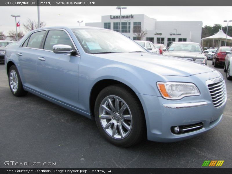 Crystal Blue Pearl / Black 2012 Chrysler 300 Limited