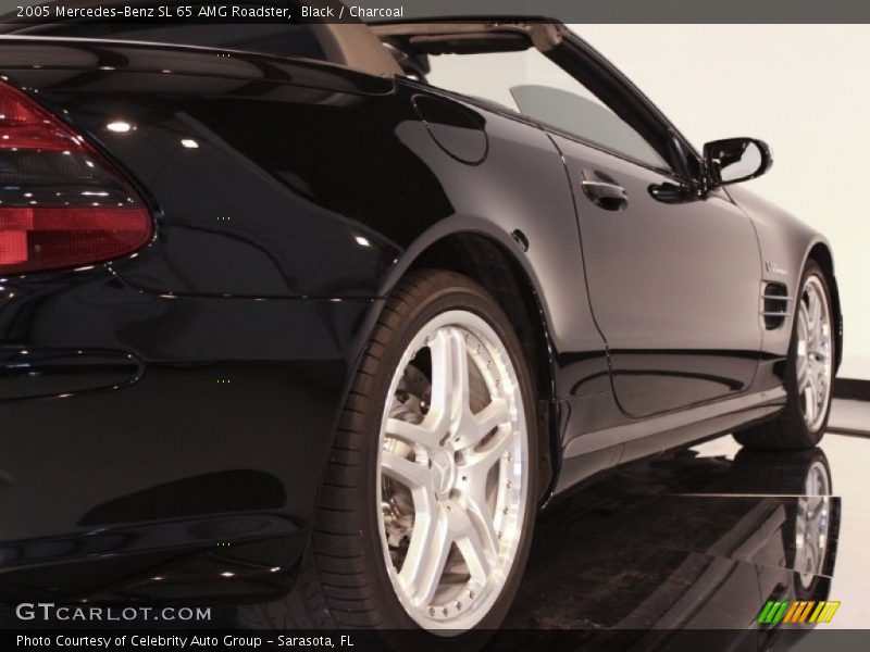 Black / Charcoal 2005 Mercedes-Benz SL 65 AMG Roadster