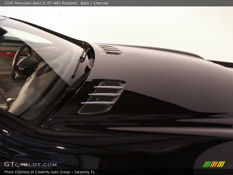 Black / Charcoal 2005 Mercedes-Benz SL 65 AMG Roadster