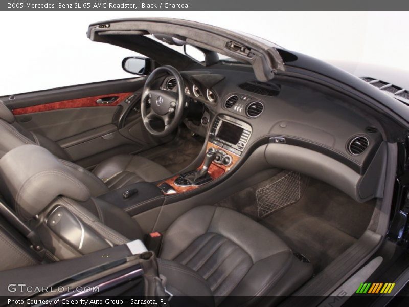  2005 SL 65 AMG Roadster Charcoal Interior