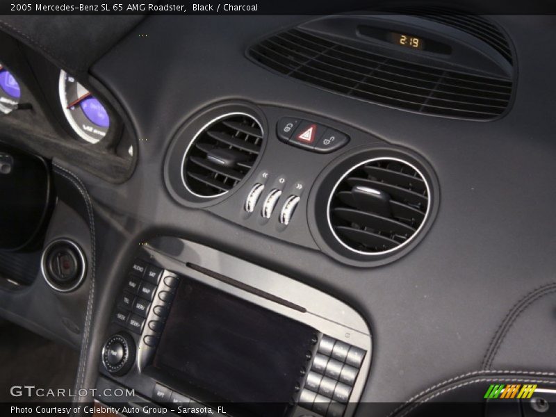 Black / Charcoal 2005 Mercedes-Benz SL 65 AMG Roadster
