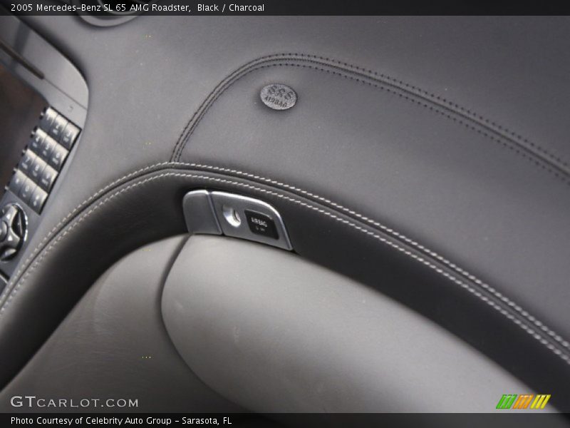 Black / Charcoal 2005 Mercedes-Benz SL 65 AMG Roadster