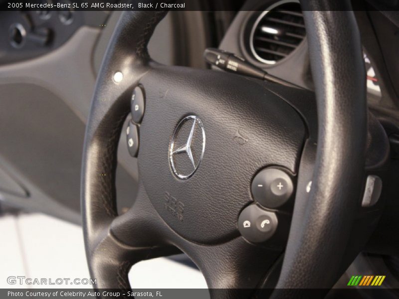 Black / Charcoal 2005 Mercedes-Benz SL 65 AMG Roadster
