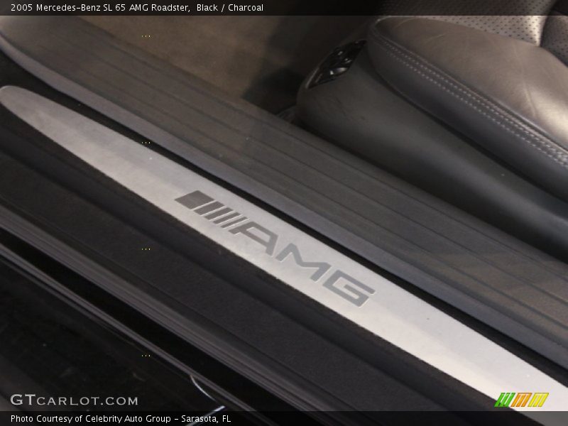 Black / Charcoal 2005 Mercedes-Benz SL 65 AMG Roadster