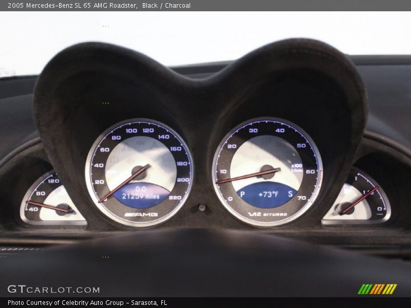  2005 SL 65 AMG Roadster 65 AMG Roadster Gauges