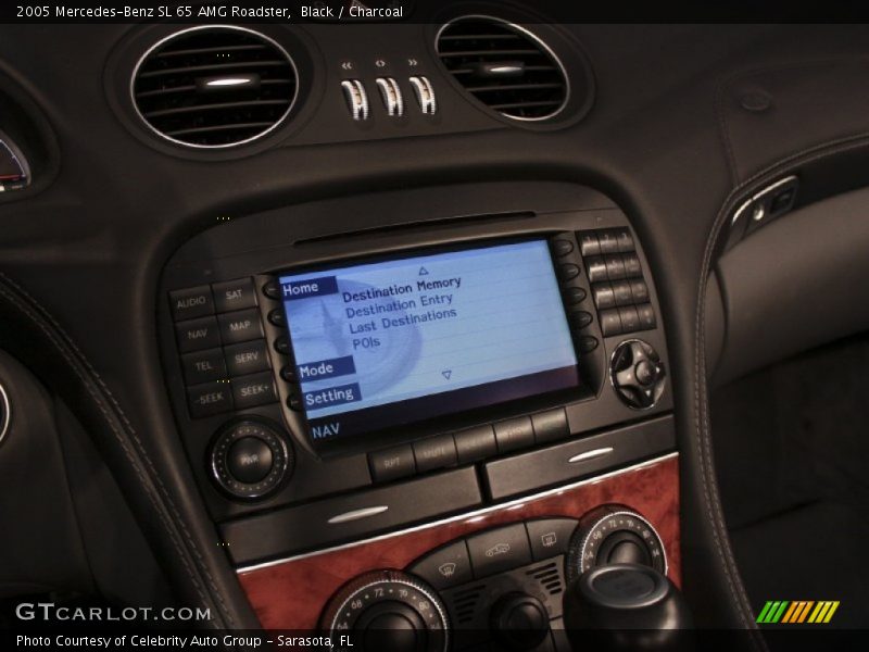 Black / Charcoal 2005 Mercedes-Benz SL 65 AMG Roadster