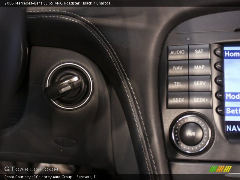 Black / Charcoal 2005 Mercedes-Benz SL 65 AMG Roadster
