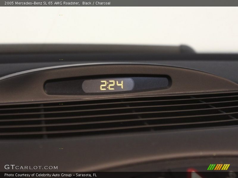 Black / Charcoal 2005 Mercedes-Benz SL 65 AMG Roadster