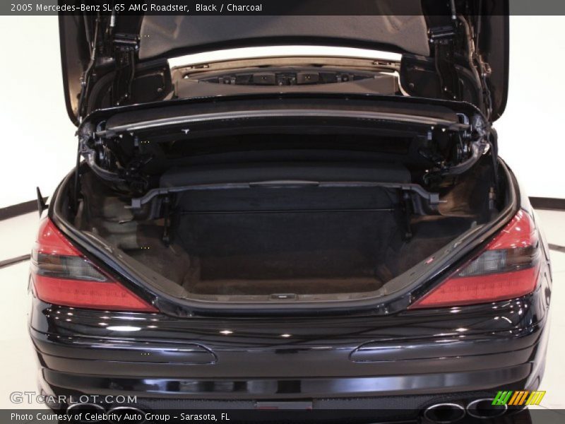 Black / Charcoal 2005 Mercedes-Benz SL 65 AMG Roadster