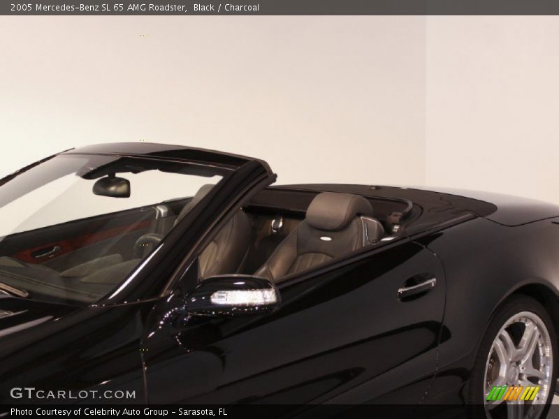Black / Charcoal 2005 Mercedes-Benz SL 65 AMG Roadster