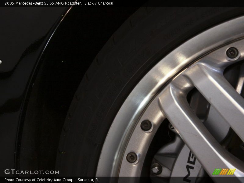 Black / Charcoal 2005 Mercedes-Benz SL 65 AMG Roadster