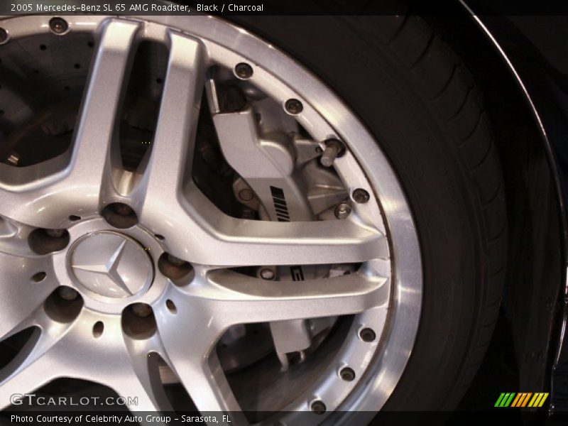 Black / Charcoal 2005 Mercedes-Benz SL 65 AMG Roadster