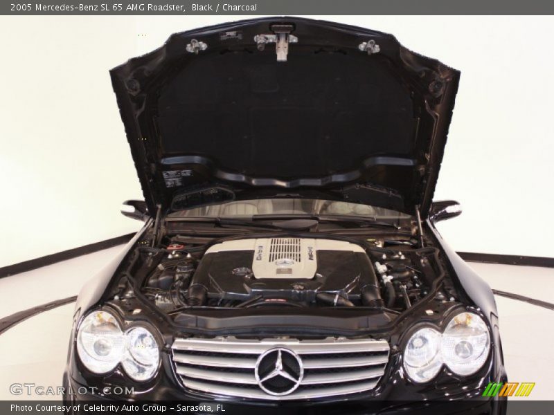 Black / Charcoal 2005 Mercedes-Benz SL 65 AMG Roadster