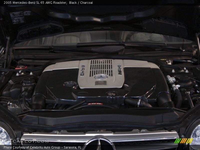 Black / Charcoal 2005 Mercedes-Benz SL 65 AMG Roadster