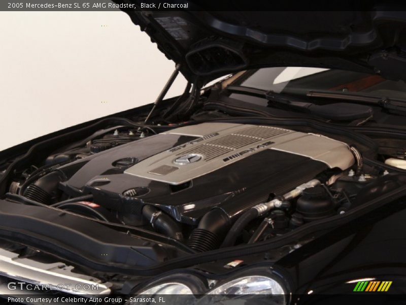 Black / Charcoal 2005 Mercedes-Benz SL 65 AMG Roadster