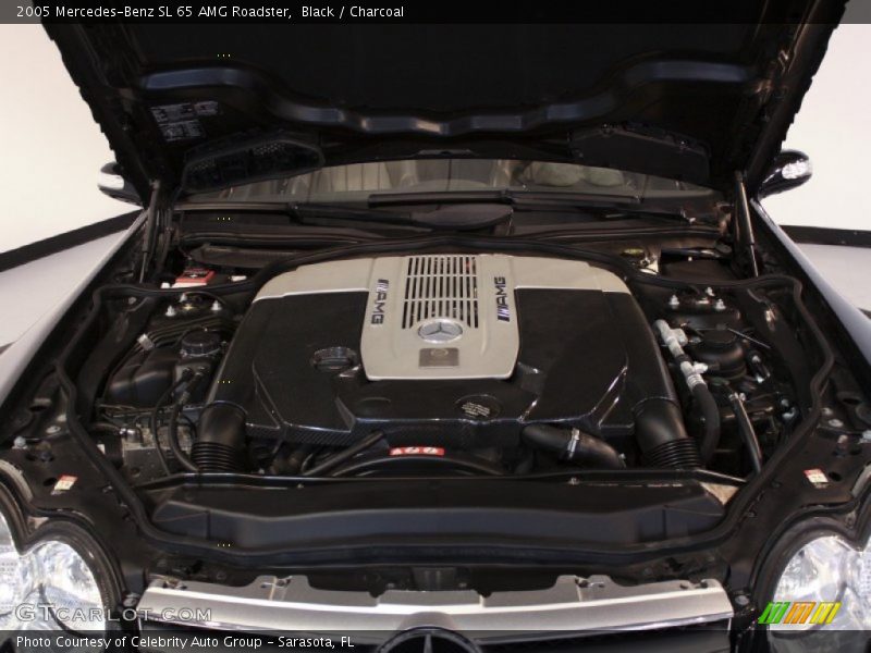  2005 SL 65 AMG Roadster Engine - 6.0 Liter AMG Twin-Turbocharged SOHC 36-Valve V12