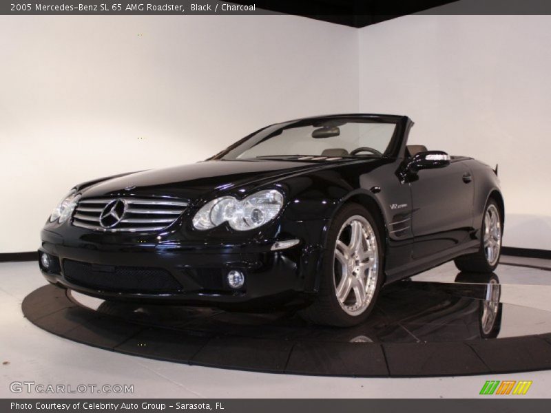 Black / Charcoal 2005 Mercedes-Benz SL 65 AMG Roadster