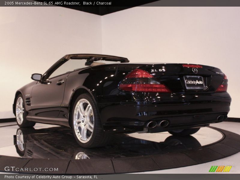 Black / Charcoal 2005 Mercedes-Benz SL 65 AMG Roadster