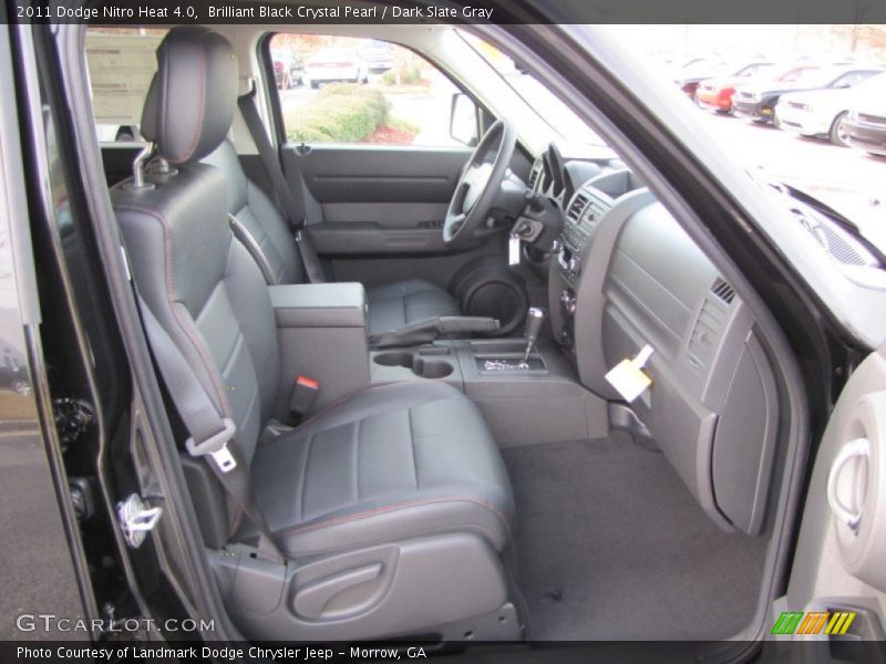 Brilliant Black Crystal Pearl / Dark Slate Gray 2011 Dodge Nitro Heat 4.0