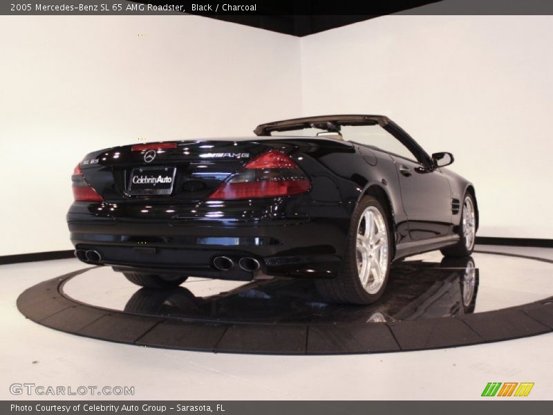 Black / Charcoal 2005 Mercedes-Benz SL 65 AMG Roadster