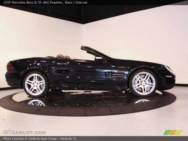 Black / Charcoal 2005 Mercedes-Benz SL 65 AMG Roadster