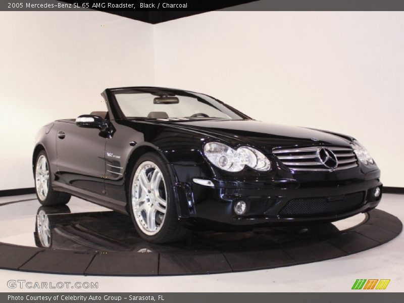 Black / Charcoal 2005 Mercedes-Benz SL 65 AMG Roadster
