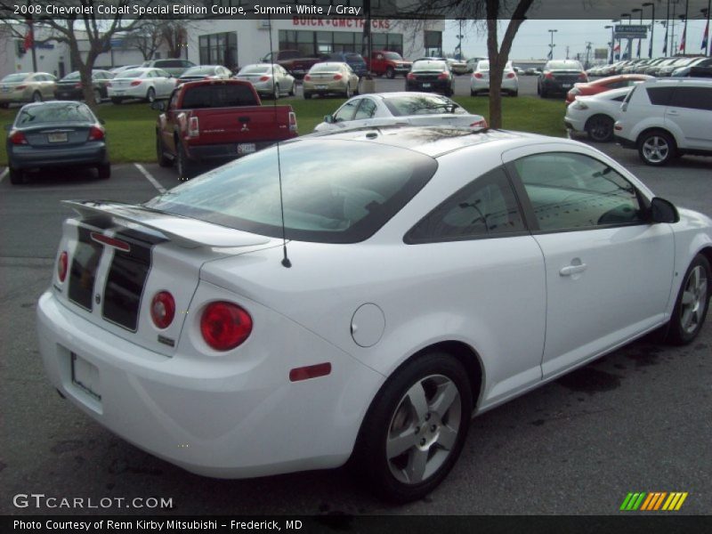 Summit White / Gray 2008 Chevrolet Cobalt Special Edition Coupe