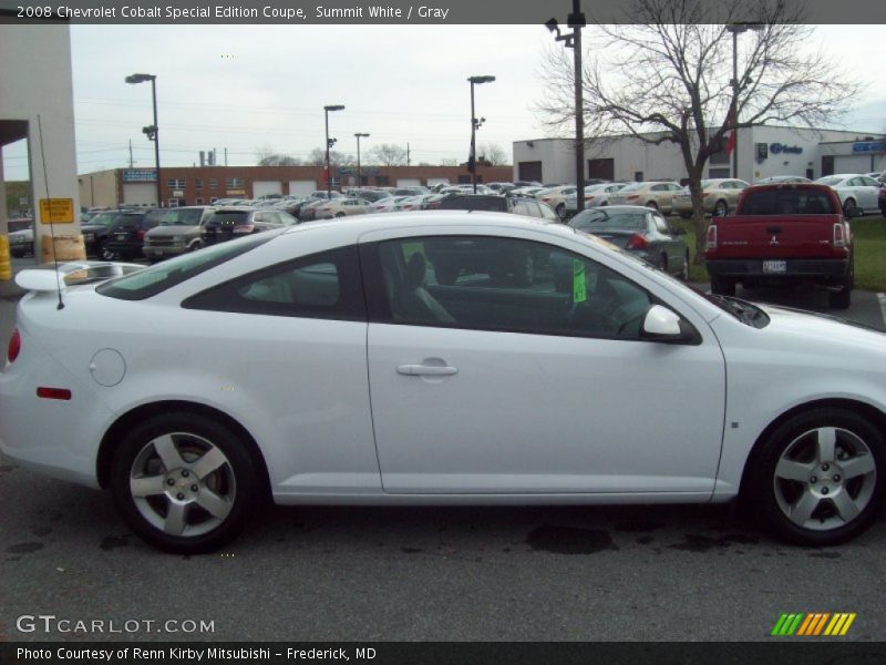 Summit White / Gray 2008 Chevrolet Cobalt Special Edition Coupe