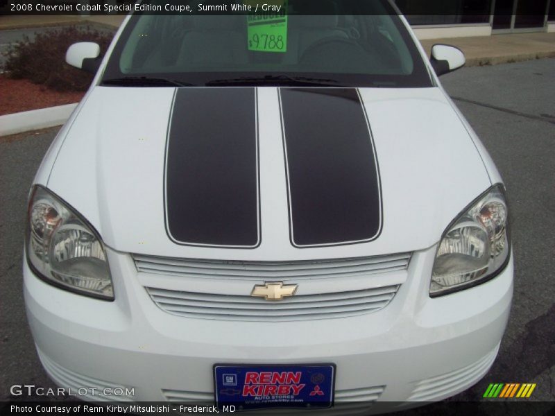 Summit White / Gray 2008 Chevrolet Cobalt Special Edition Coupe