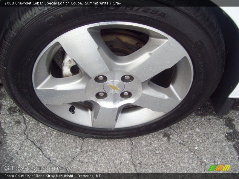 Summit White / Gray 2008 Chevrolet Cobalt Special Edition Coupe