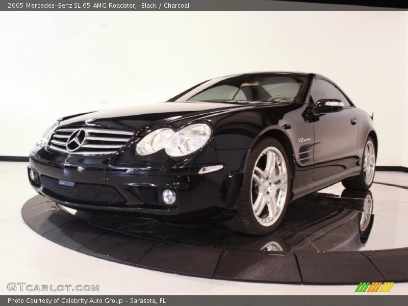 Black / Charcoal 2005 Mercedes-Benz SL 65 AMG Roadster